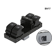 Διακόπτης ηλεκτρικών παραθύρων με κομψό σχεδιασμό χρώμιου για VW GOLF 5 6 Passat Jetta - BV17 - Sellzone.bg Διακόπτης ηλεκτρικών παραθύρων με κομψό σχεδιασμό χρώμιου για VW GOLF 5 6 Passat Jetta - BV17